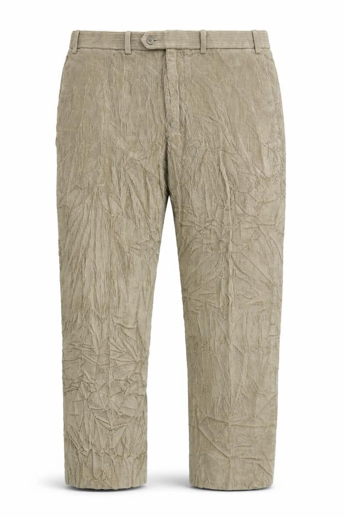 M&S Mens Green  Corduroy Trousers  Size 40 L25 in