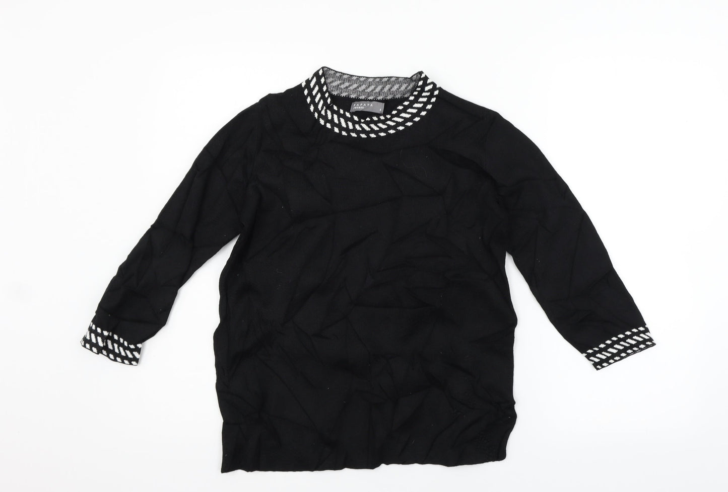 Papaya Womens Black   Pullover Jumper Size 8