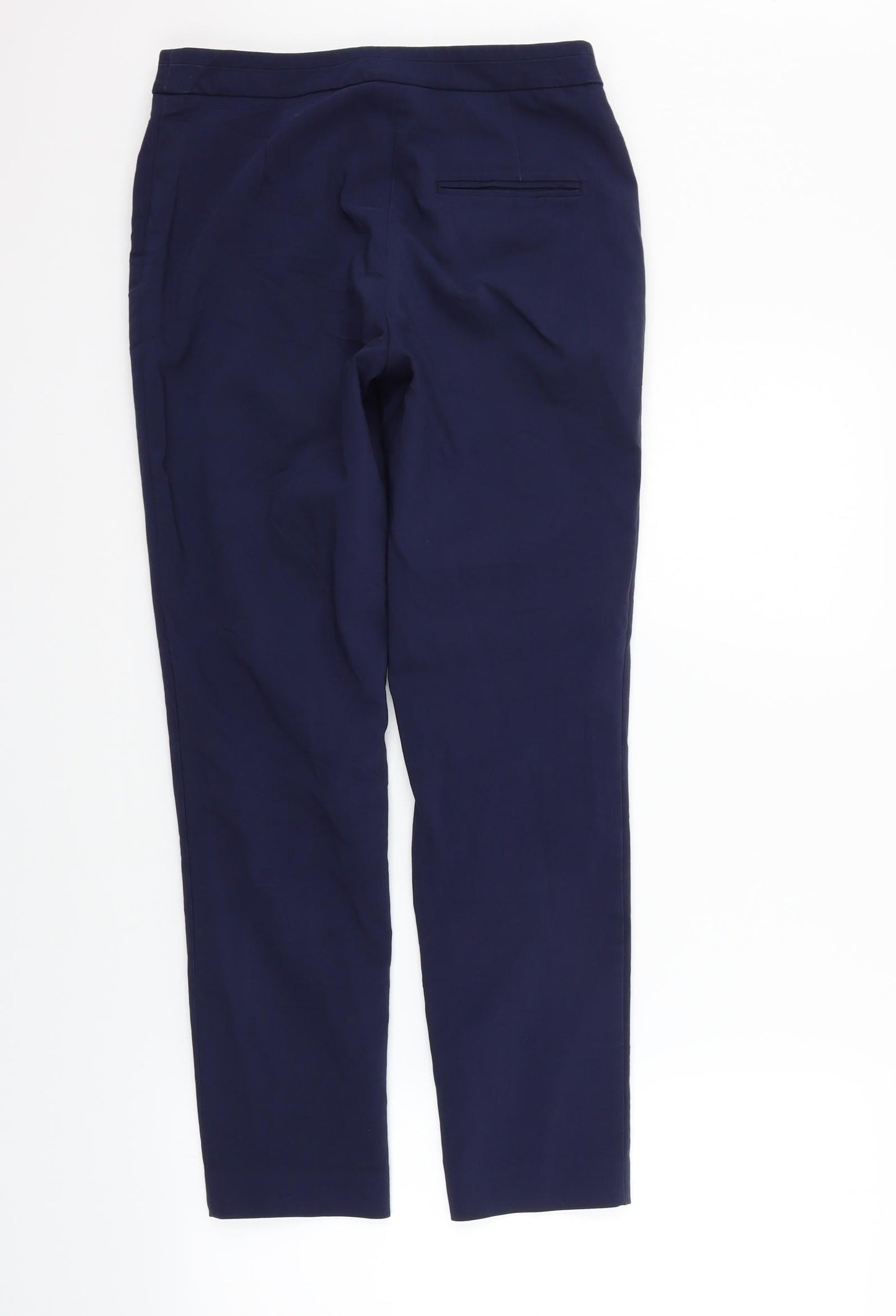 H&M Womens Blue   Trousers  Size 8 L26 in