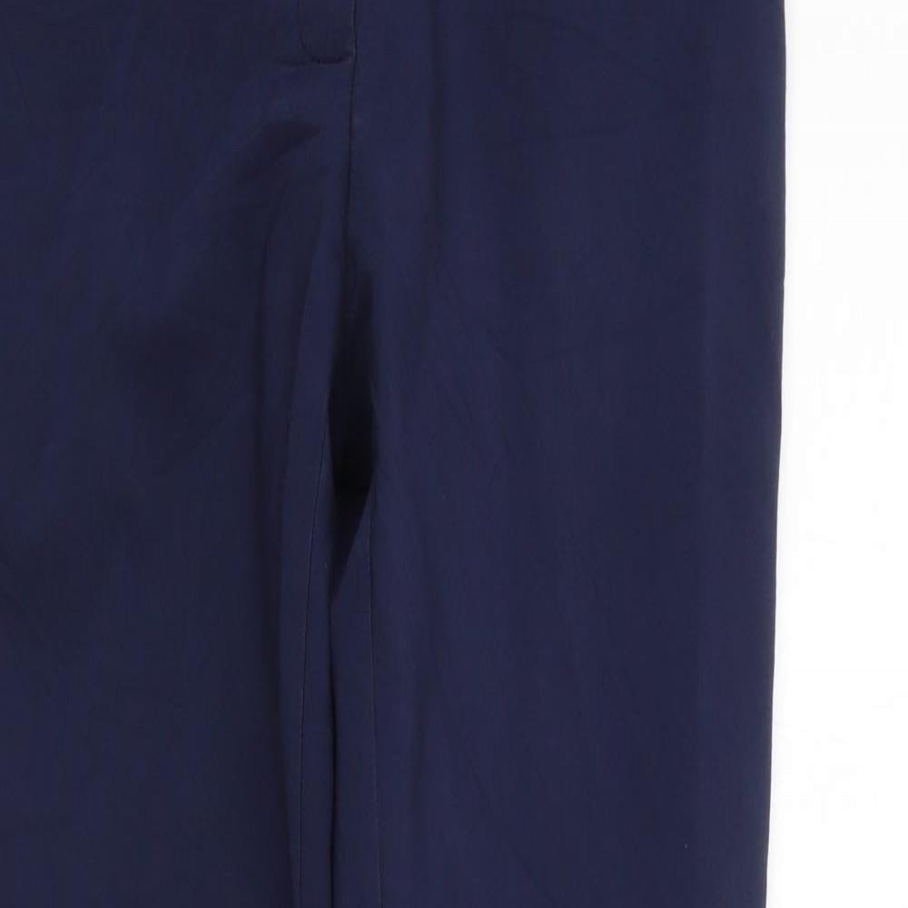 H&M Womens Blue   Trousers  Size 8 L26 in