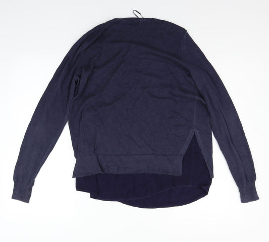 Marks and Spencer Womens Blue   Pullover Jumper Size 12