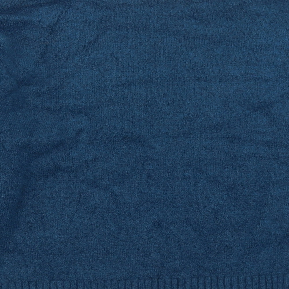 Marks and Spencer Womens Blue  Knit Pullover Jumper Size 14