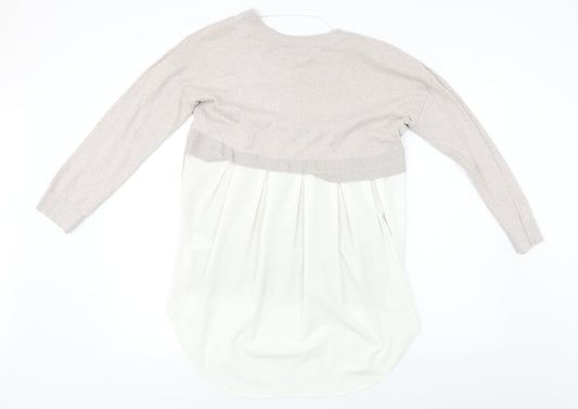 Amaryllis  Womens Beige   Pullover Jumper Size XL