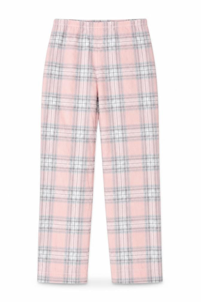 Marks and Spencer  Womens Pink Check  Sweatpants Trousers Size 10 L26 in