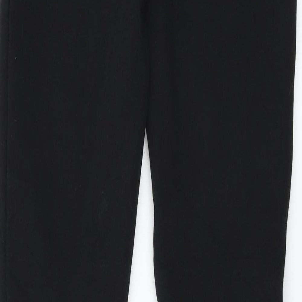 H&M  Womens Black   Trousers  Size S L24 in
