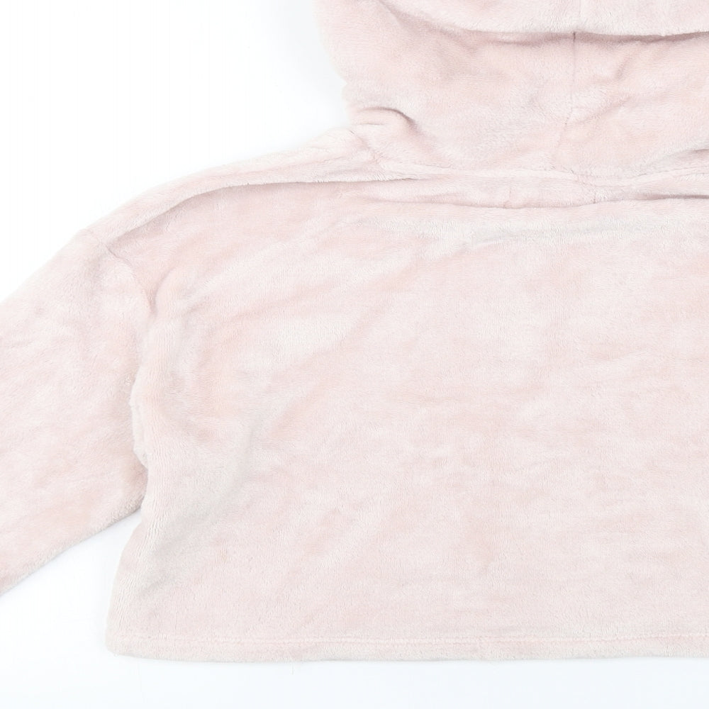 Bershka Womens Pink   Pullover Hoodie Size M