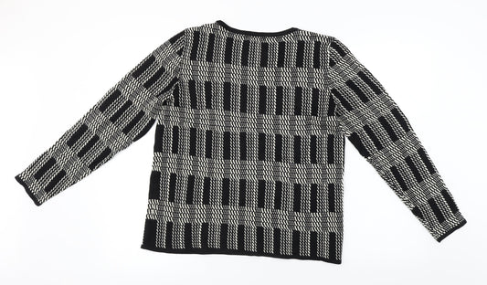 Papaya  Womens Black   Pullover Jumper Size 14