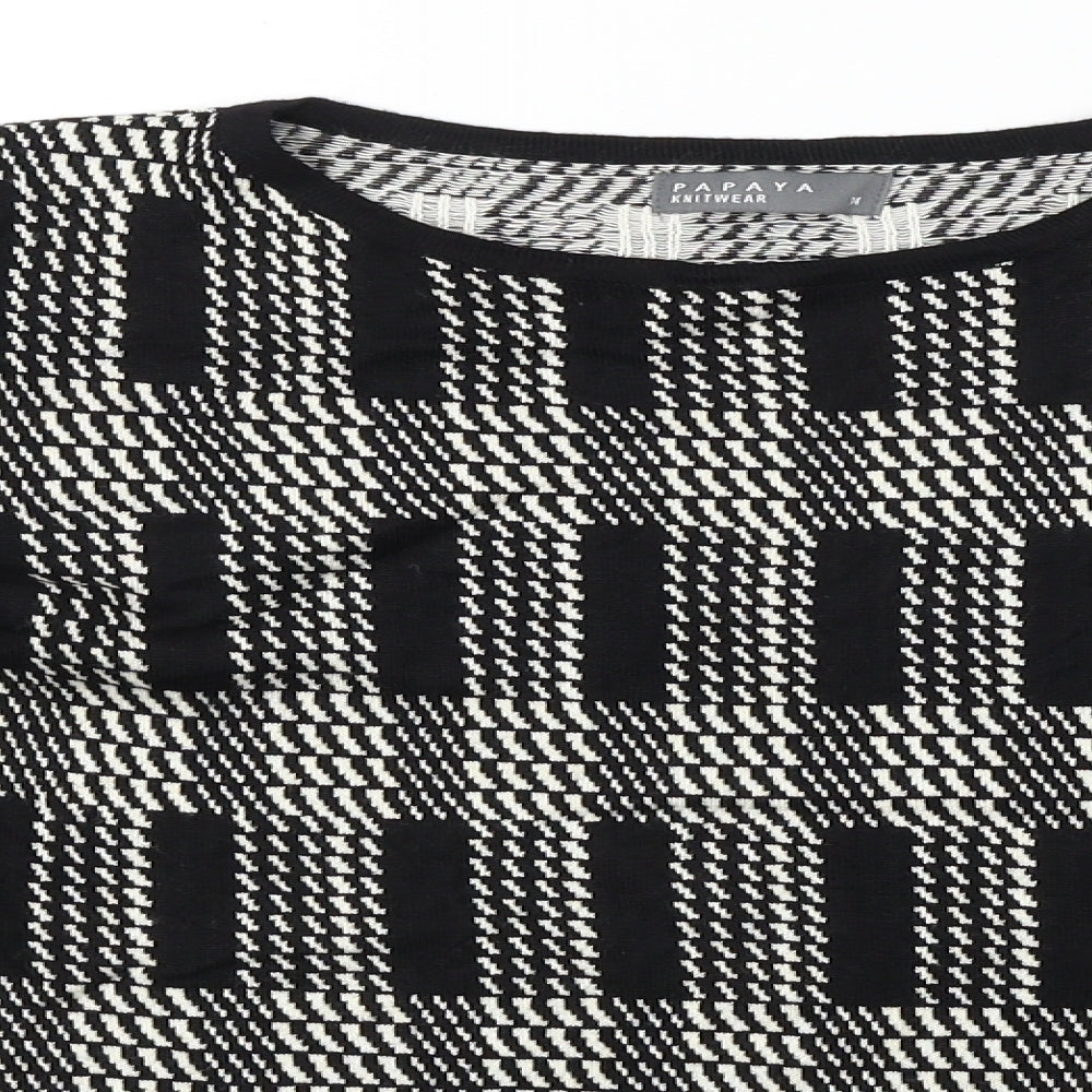 Papaya  Womens Black   Pullover Jumper Size 14