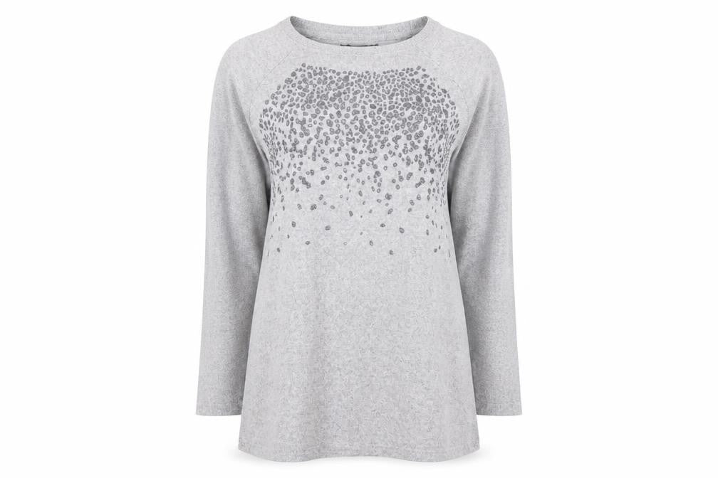 Marks and Spencer Womens Grey   Pullover Jumper Size 14