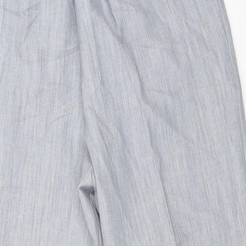 Preworn Womens Grey   Cropped Trousers Size L