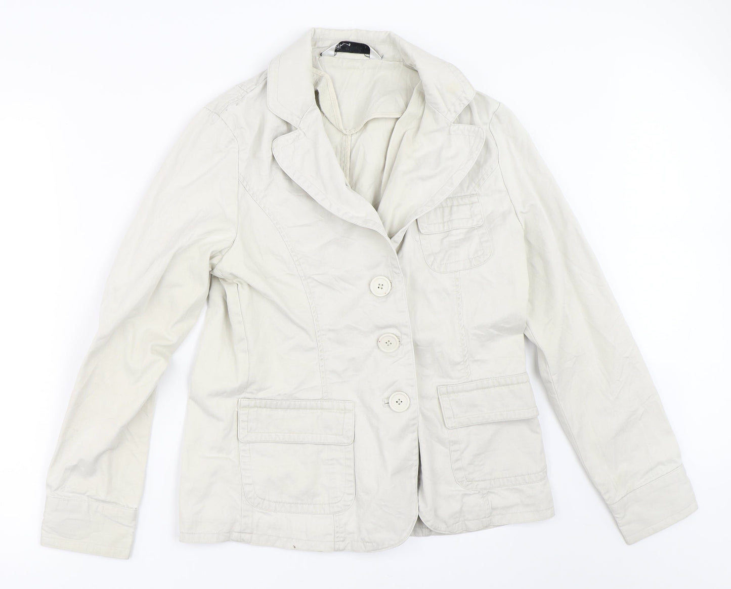 BHS Womens Beige   Jacket  Size 12