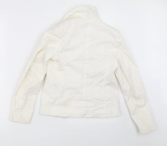 Iepetto Girls White   Jacket  Size 12 Years