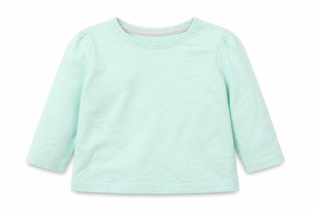 Primark Girls Green   Basic T-Shirt Size 12 Months