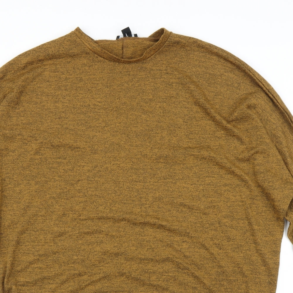 New Look Womens Brown   Basic Blouse Size S