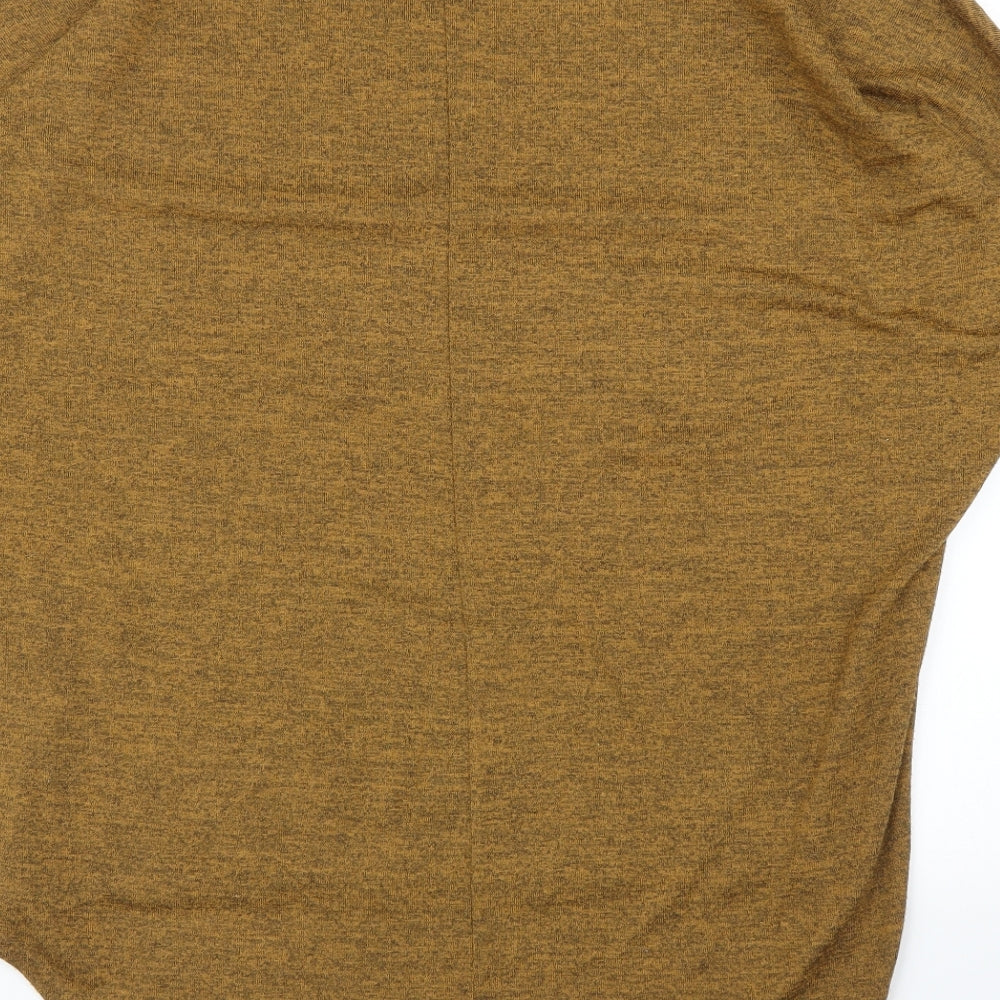 New Look Womens Brown   Basic Blouse Size S