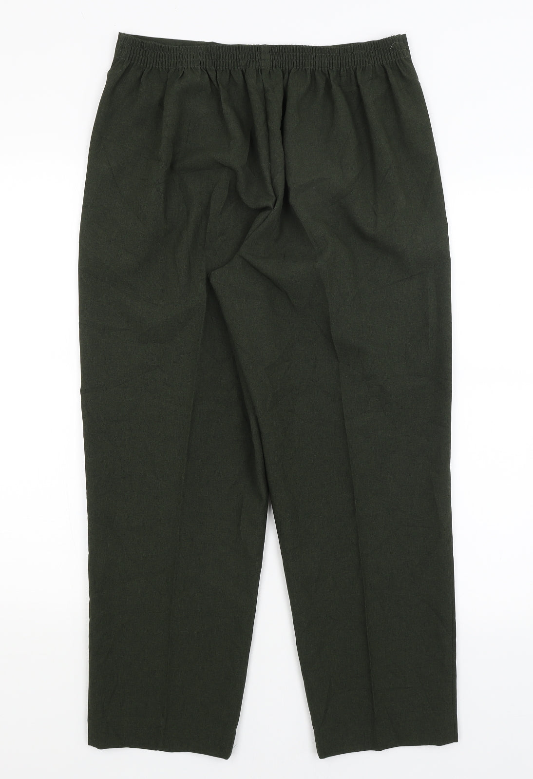 Classics Womens Green   Trousers  Size 14 L25 in