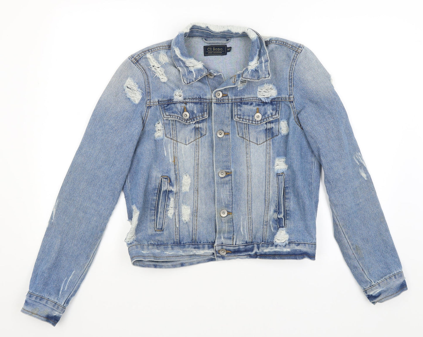 CI SONO Womens Blue   Jacket  Size M