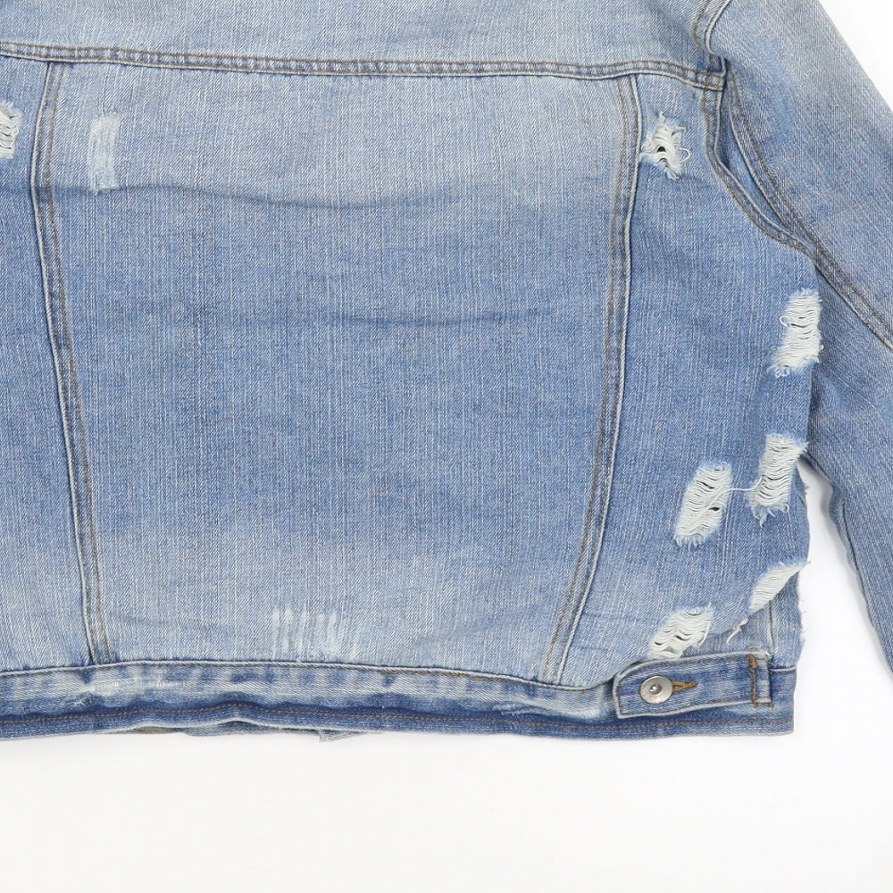 CI SONO Womens Blue   Jacket  Size M