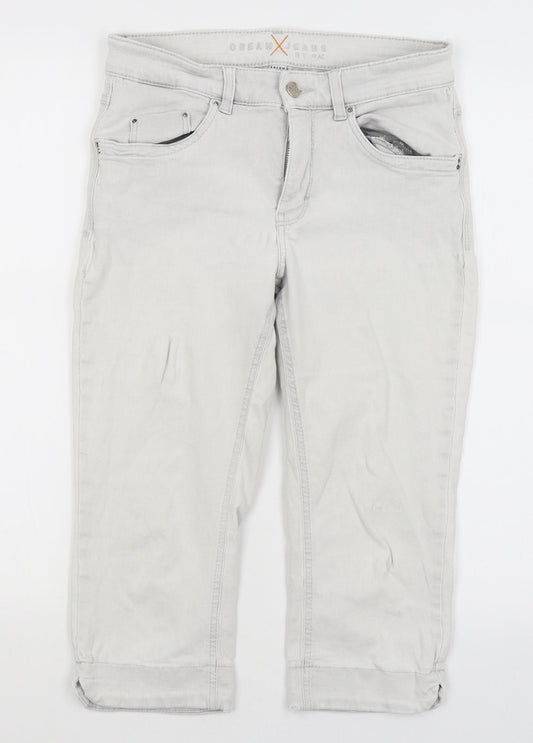 Dream Jeans Womens White   Bermuda Shorts Size 8