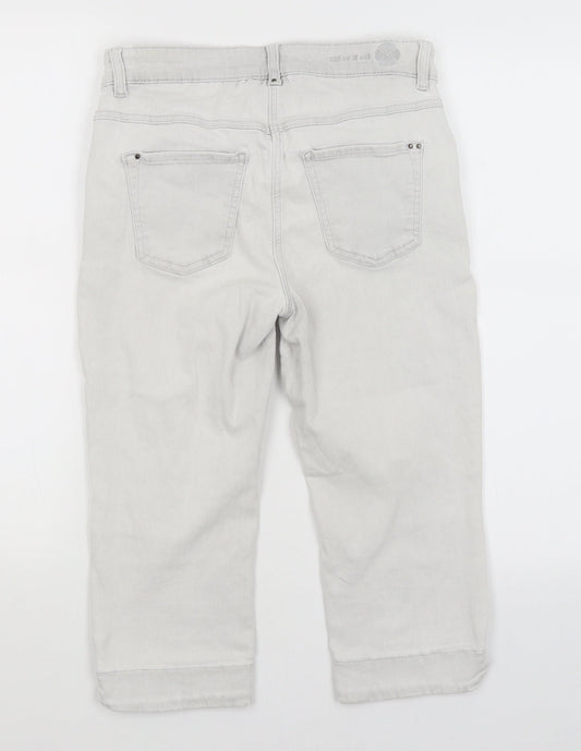Dream Jeans Womens White   Bermuda Shorts Size 8