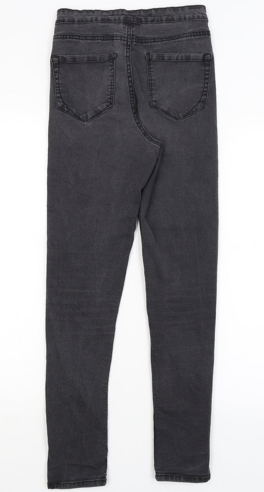 Denim Co Womens Black   Skinny Jeans Size 10 L28 in
