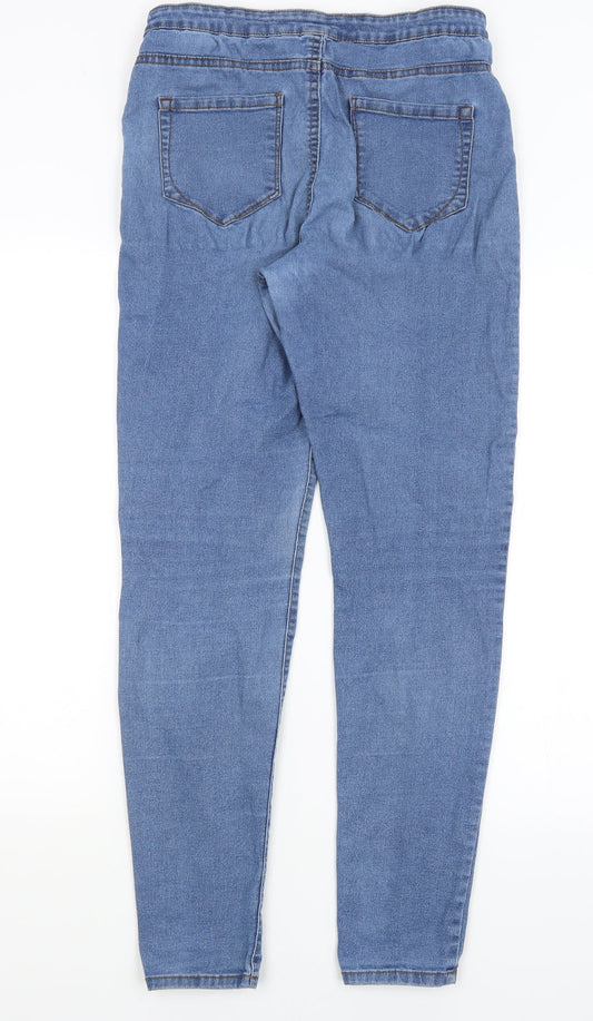 Denim Co Womens Blue   Skinny Jeans Size 14 L30 in