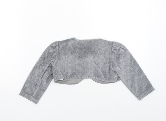 Babylon Girls Grey   Cardigan Jumper Size 2 Years