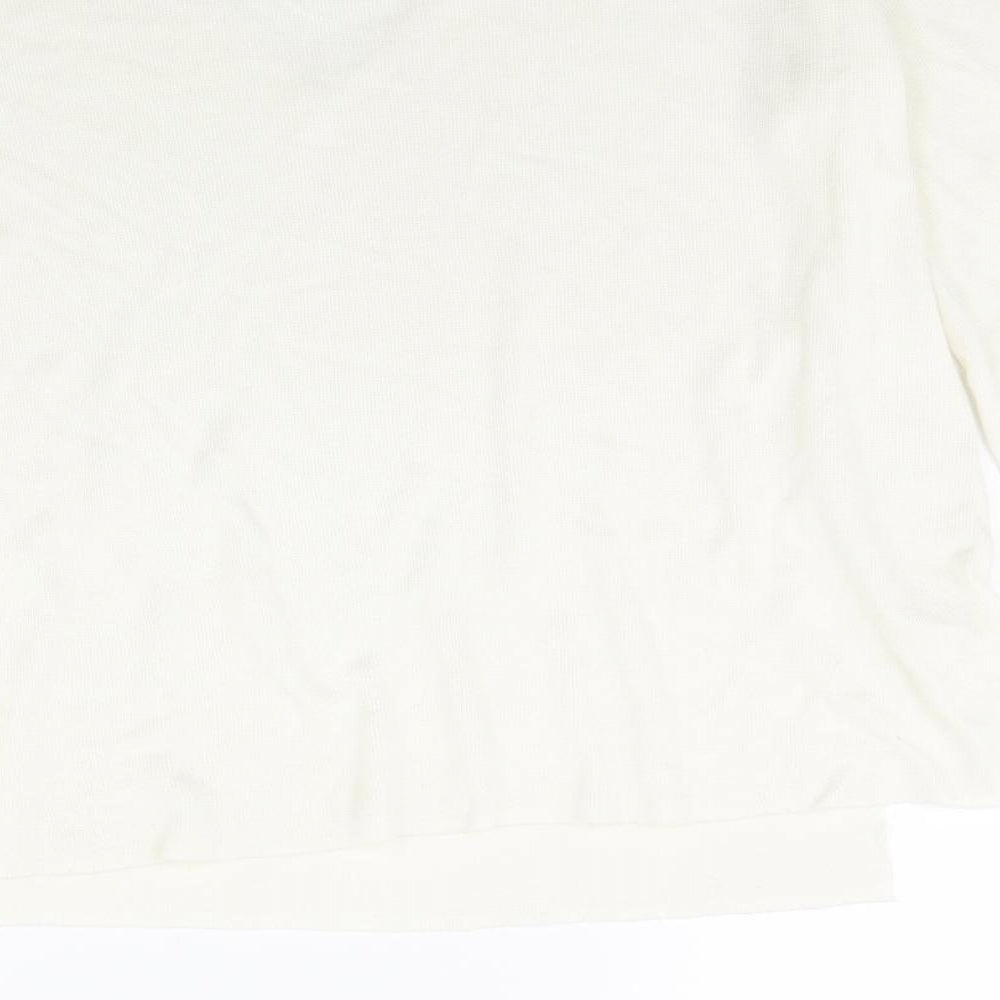 H&M Womens Ivory   Pullover Jumper Size M