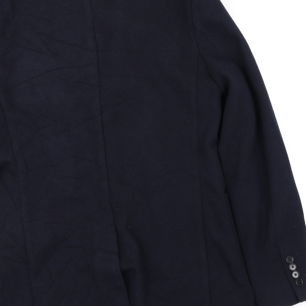 Marks and Spencer Mens Blue   Jacket Suit Jacket