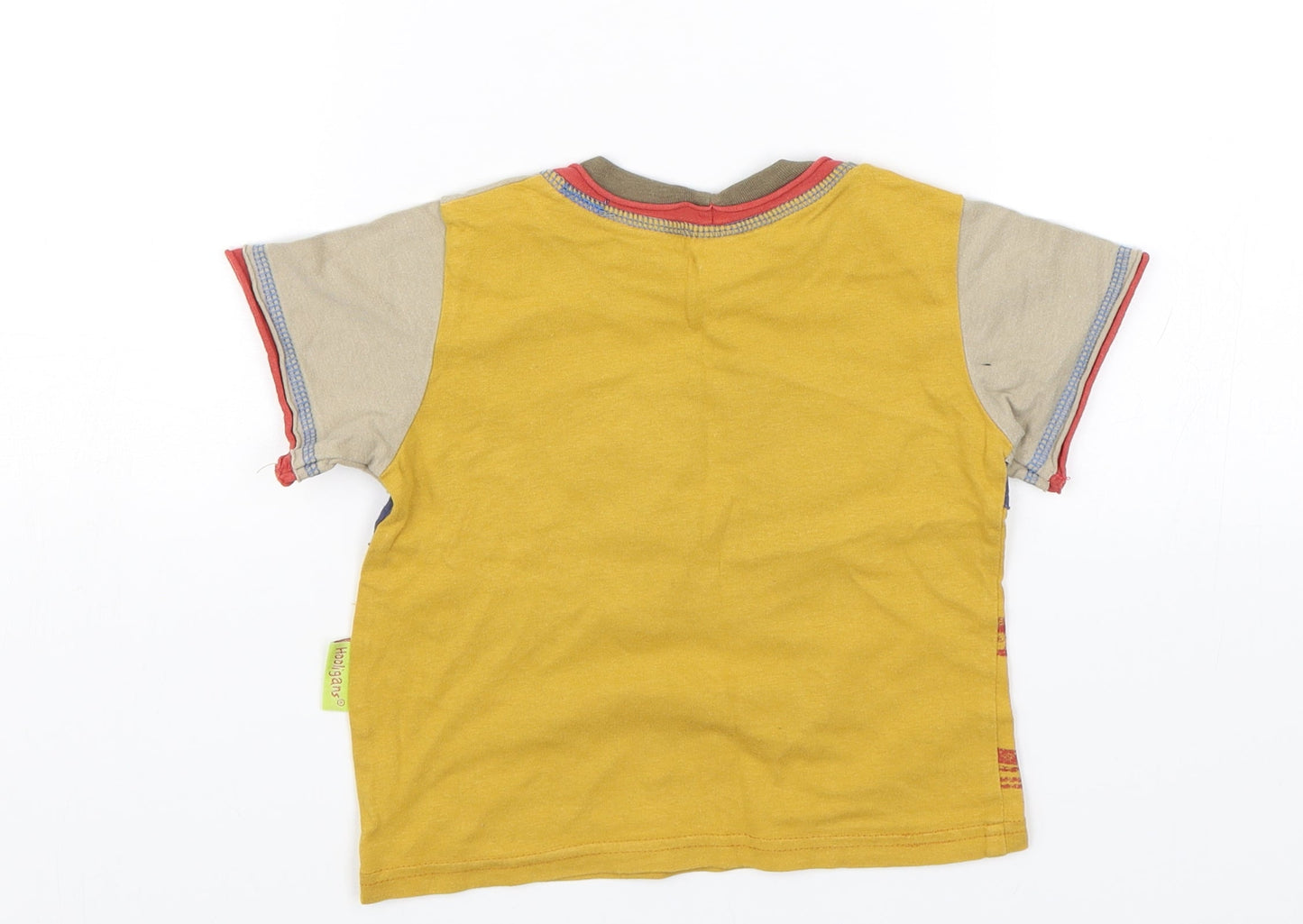 Kooligans Baby Orange   Basic T-Shirt Size 12-18 Months  - Africa