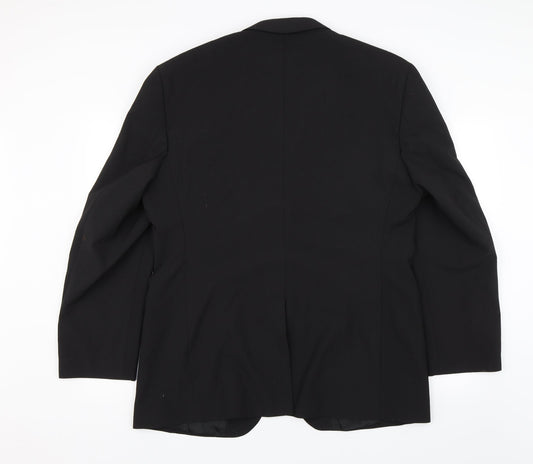 Burton Mens Black   Jacket Blazer Size 42
