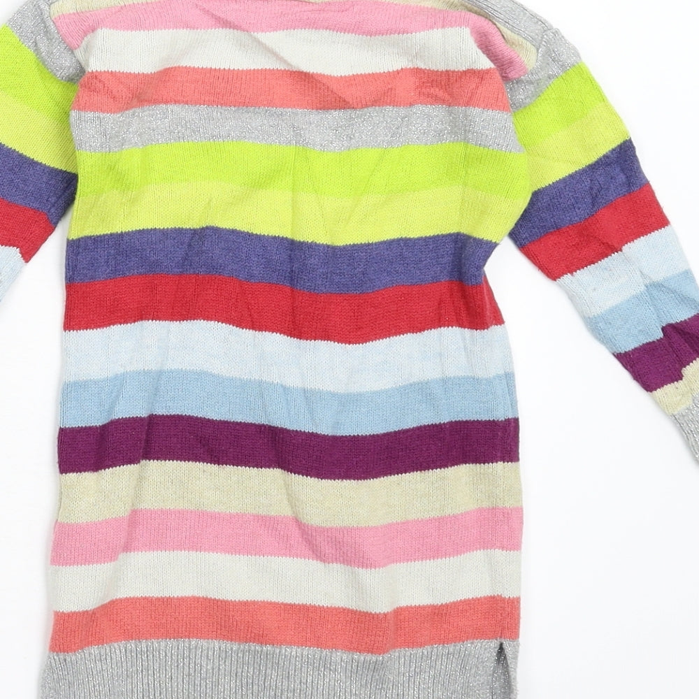 Gap Baby Baby Multicoloured Striped  Pullover Jumper Size 24 Months