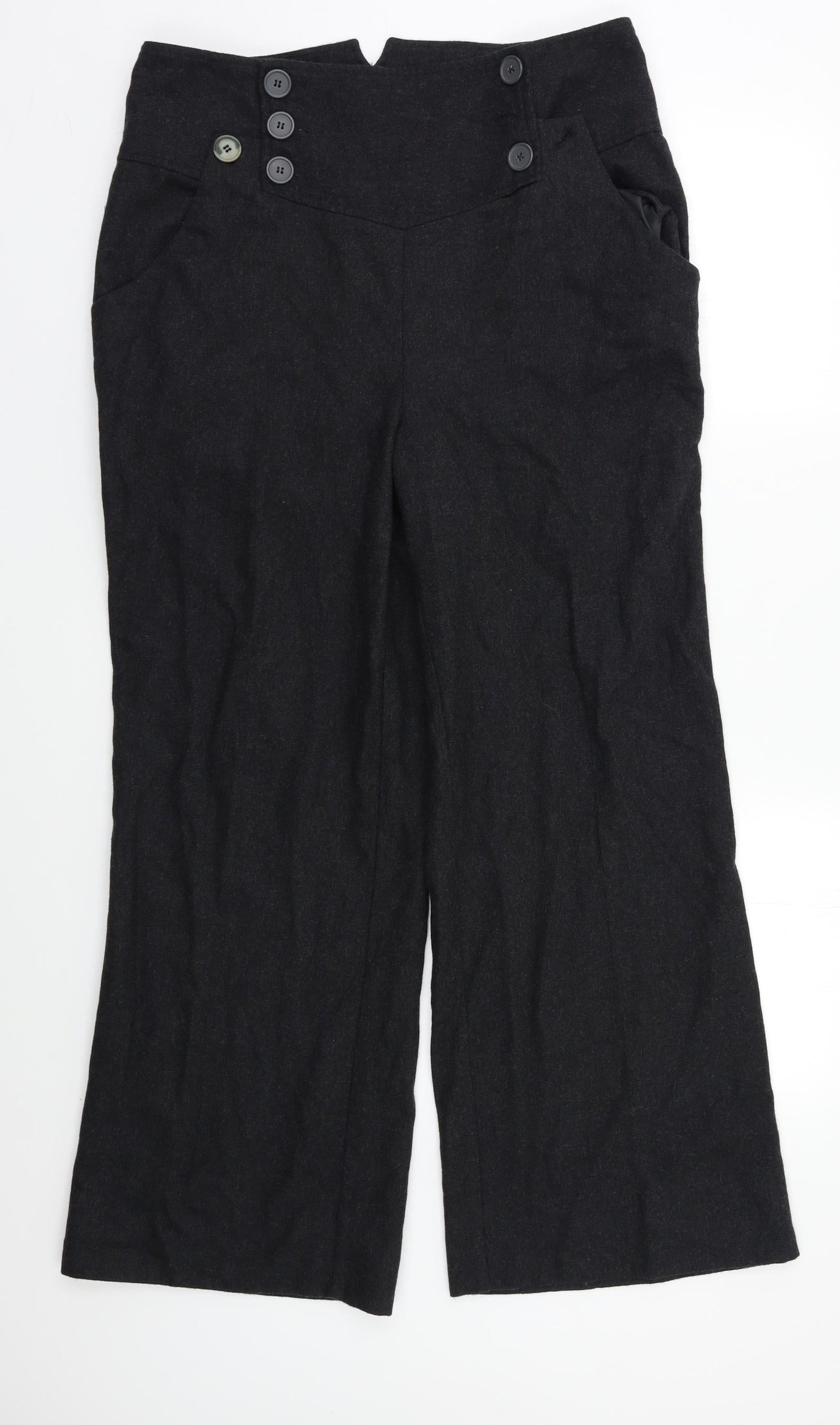 Preworn Womens Grey   Trousers  Size M L28 in