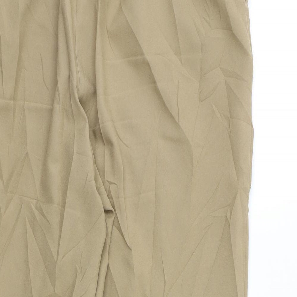 EWM Womens Beige   Trousers  Size 20 L25 in