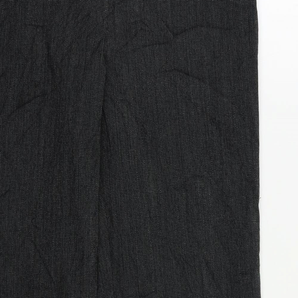 Wallis Womens Grey   Dress Pants Trousers Size 10 L27 in
