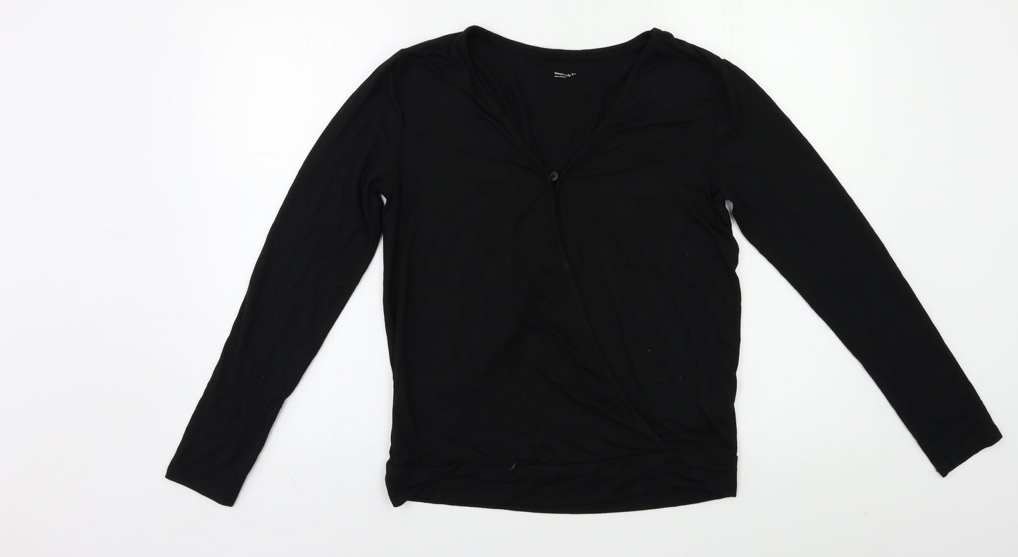 Gap Womens Black   Basic Blouse Size S