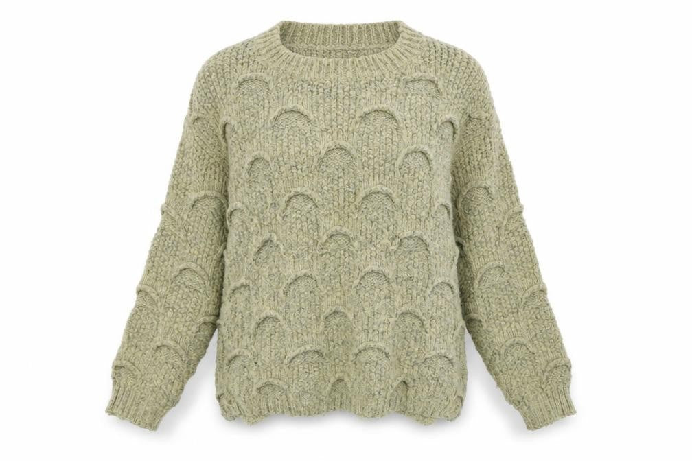 Country Casuals Womens Beige Pullover Jumper Size L - L/XL size