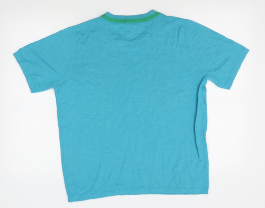 LUCIA Womens Blue   Basic T-Shirt Size 18
