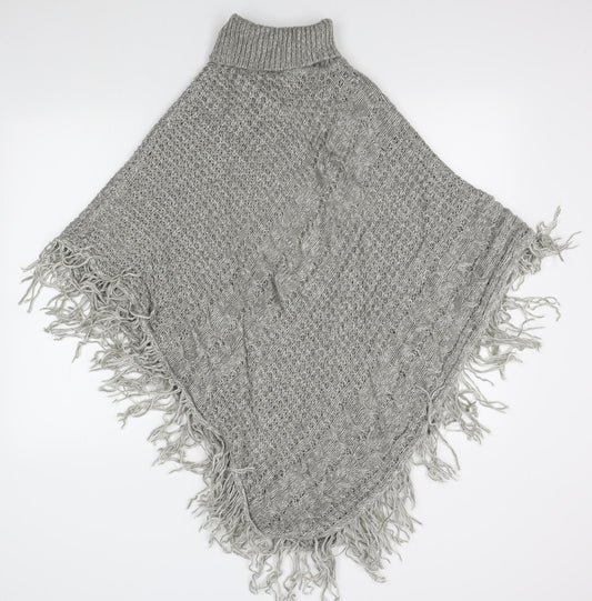 Love Knitwear Womens Grey   Pullover Jumper Size M