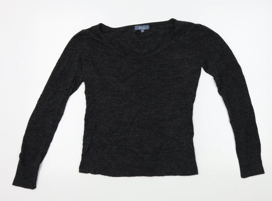 E-vie Womens Grey   Pullover Jumper Size 12