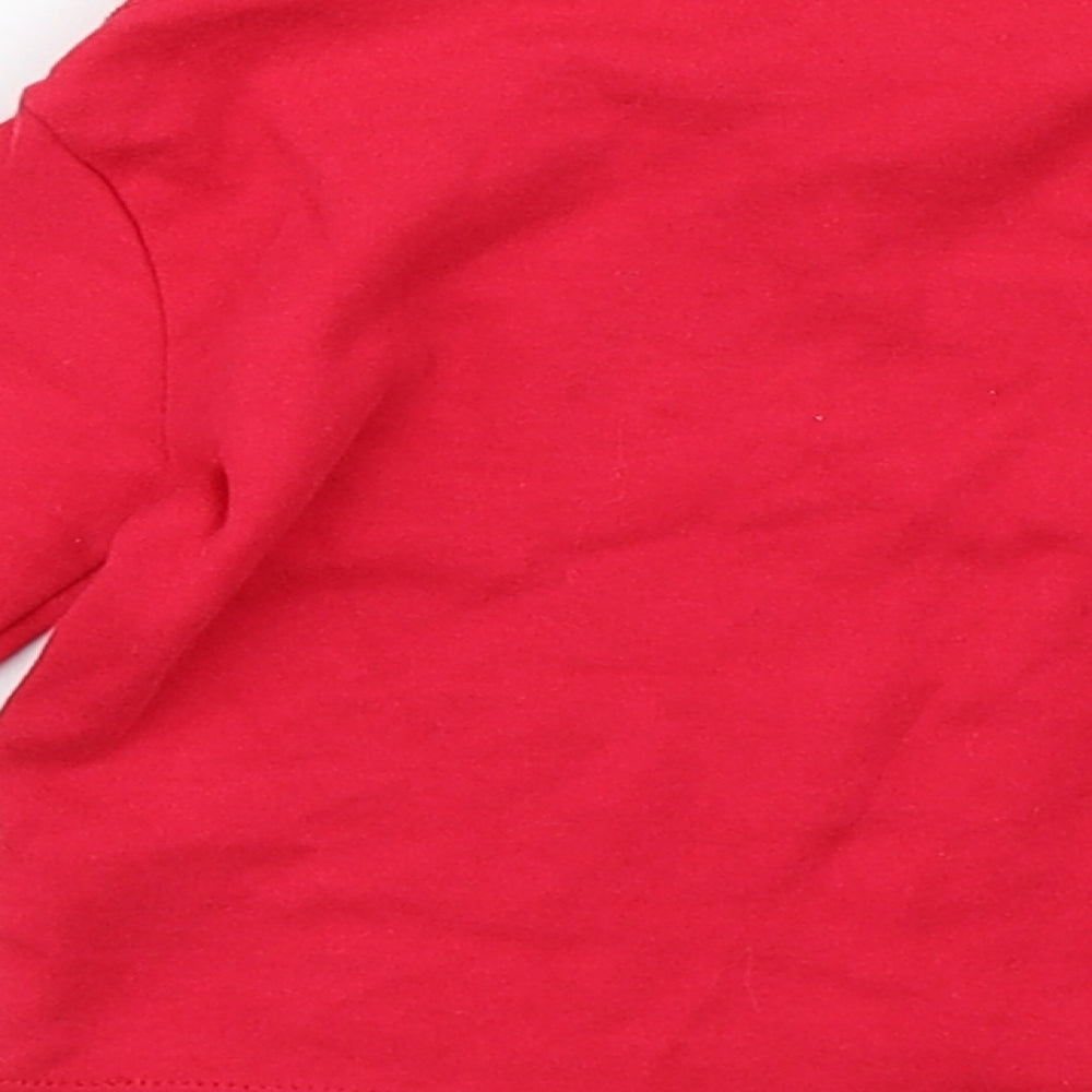 Primark Girls Red   Basic T-Shirt Size 6-9 Months