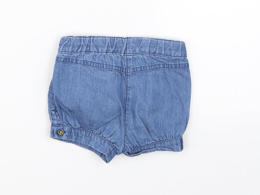 Primark Girls Blue   Cropped Jeans Size 3-6 Months