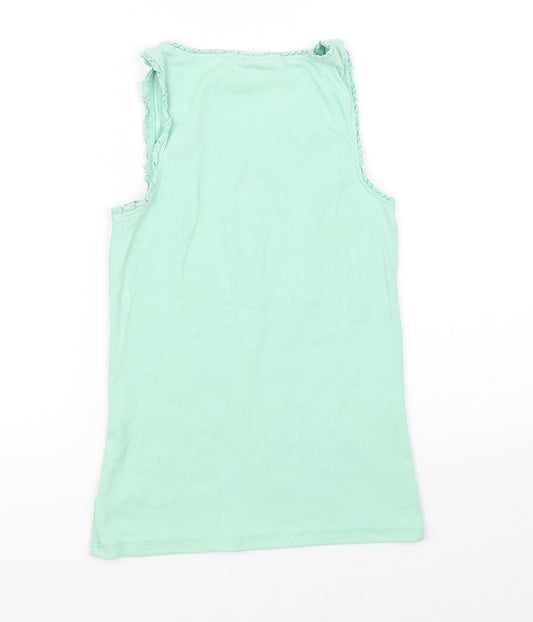 NEXT Girls Green   Basic Tank Size 10 Years