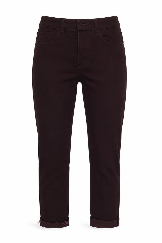 H&M Womens Red   Capri Trousers Size 8 L25 in