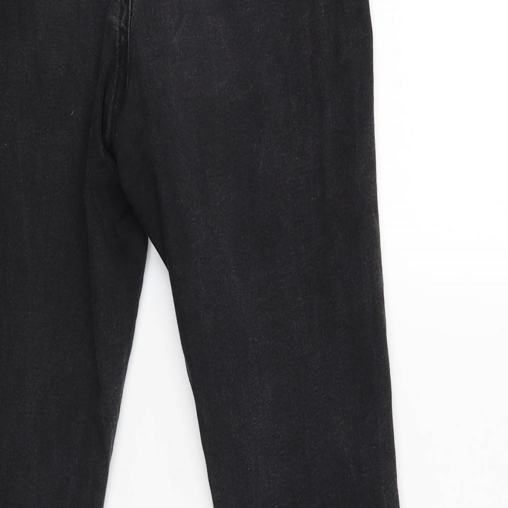 Denim & Co. Womens Black   Skinny Jeans Size 8 L27.5 in