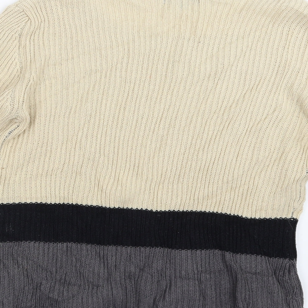 Originals Womens Beige  Knit Pullover Jumper Size 16