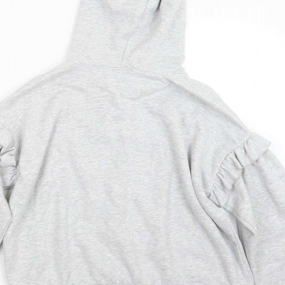 Primark Womens Grey   Pullover Hoodie Size 10