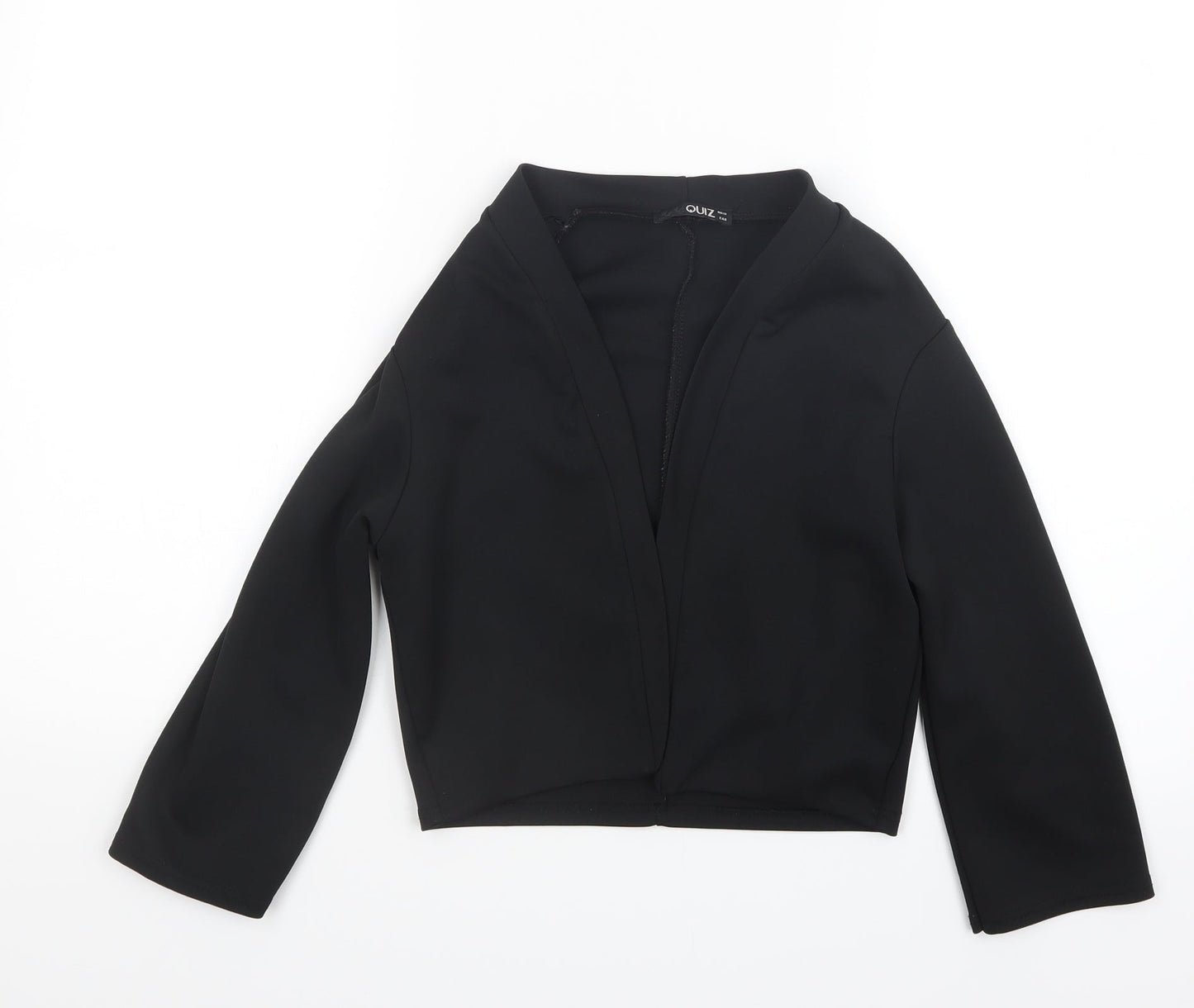 Quiz Womens Black   Jacket  Size 12