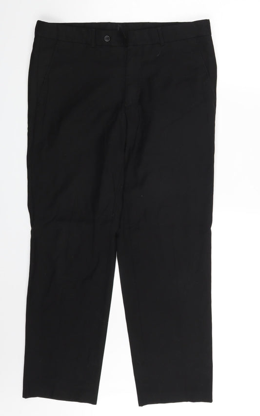 Preworn Womens Black   Trousers  One Size L26 in