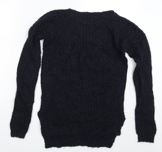New Look Womens Blue   Pullover Jumper Size S